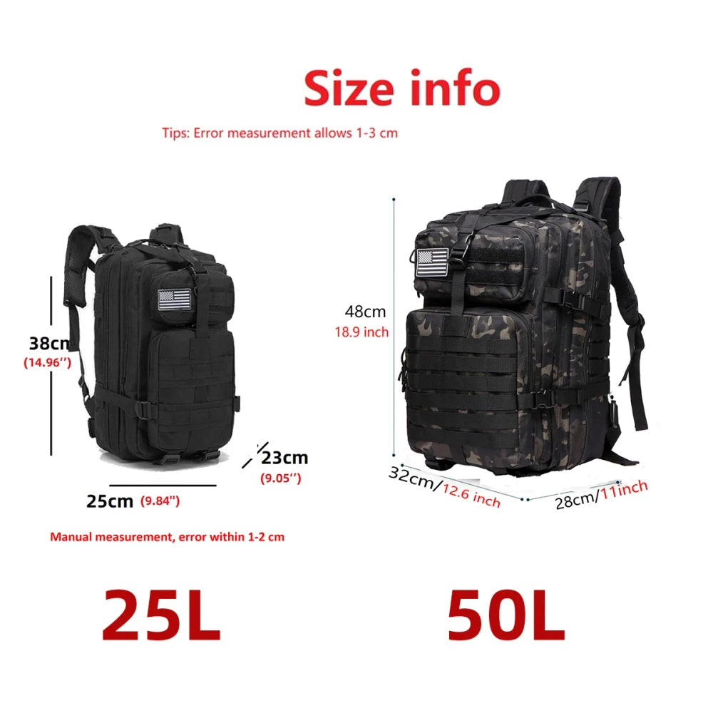 Rucsac Tactic Impermeabil Drumeții