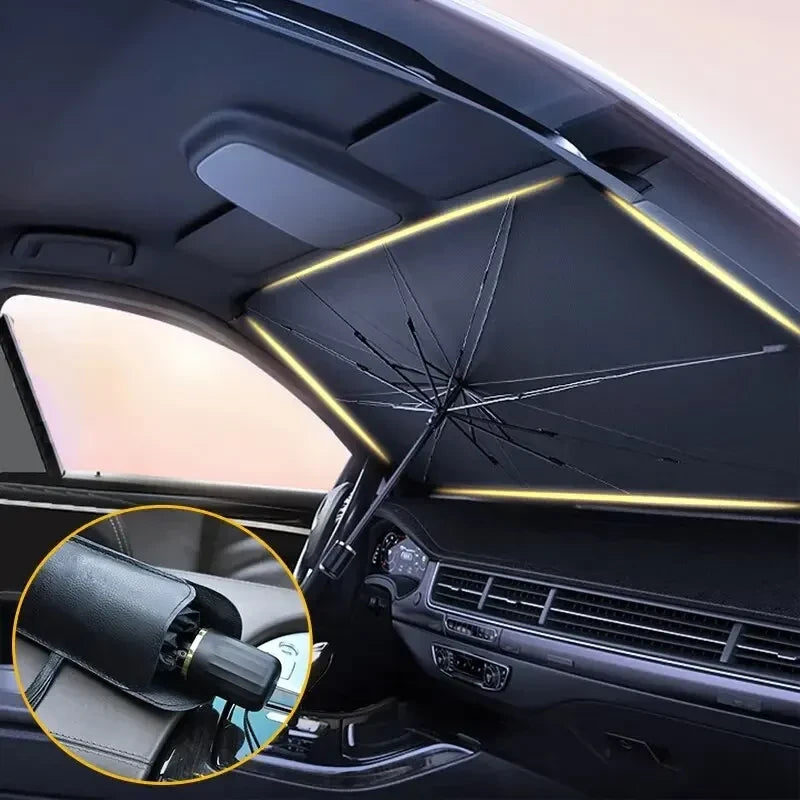 Parasol pliabil pentru parbriz auto